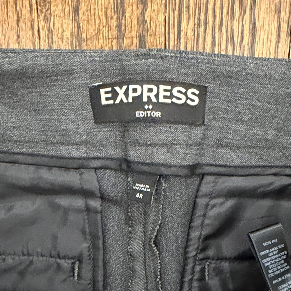 Express Gray Women's Trousers - Picture 3 of 4